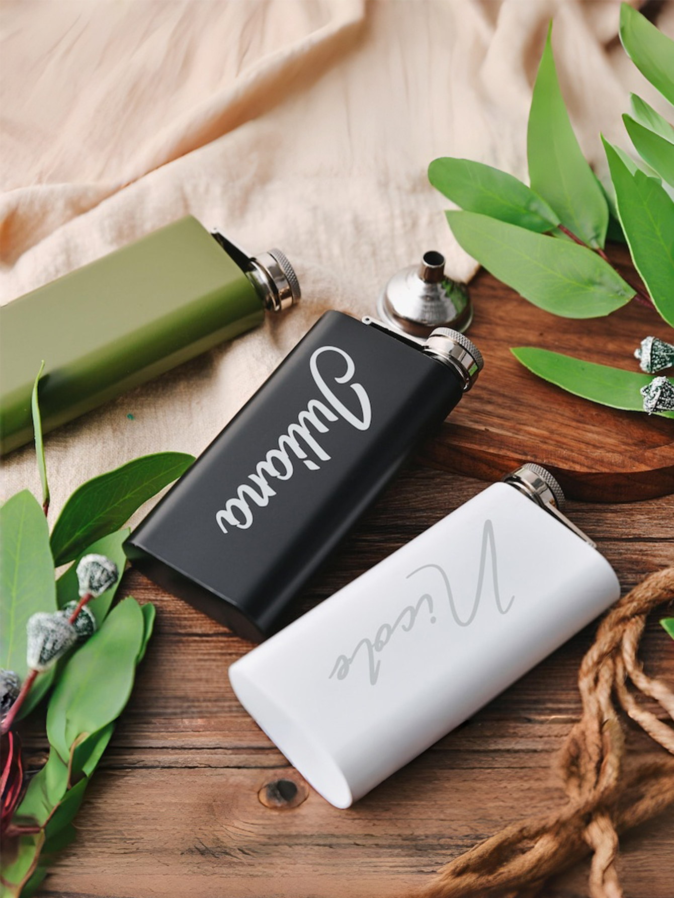 Custom Engraved Outdoor Hip Flask